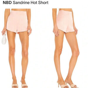 NBD Sandrine Hot Shorts in Blush Sz Xs